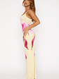 Feeling The Heat Maxi Dress Lemon Spritz - thumbnail 3