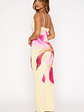 Feeling The Heat Maxi Dress Lemon Spritz - thumbnail 4
