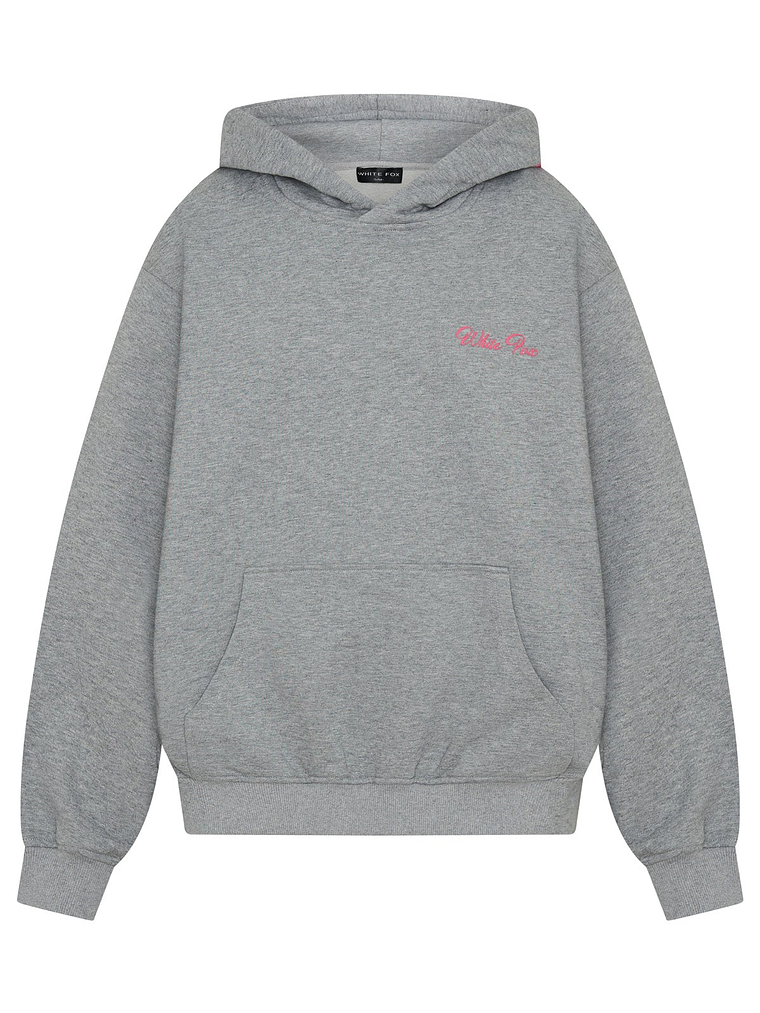 Lucky Thirteen Shaya Oversized Hoodie Dark Grey Marle 6