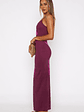 Feeling The Heat Maxi Dress Berry Lush - thumbnail 3