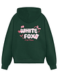 Lucky Thirteen Stephanie Oversized Hoodie Green - thumbnail 5