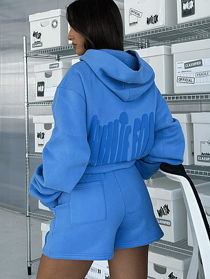 Archive 6.0 Oversized Hoodie Blueberry