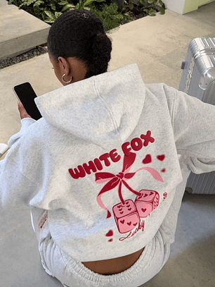 Lucky Thirteen Cheyenne Oversized Hoodie Grey Marle