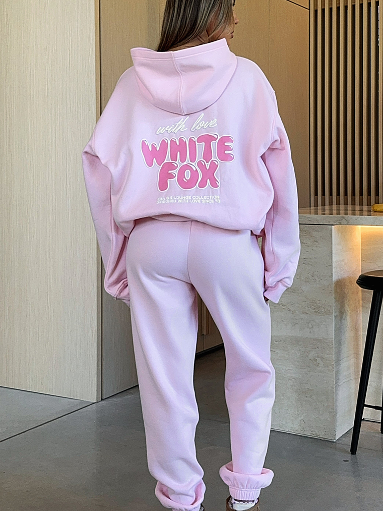 With Love Always Sweatpants Baby Pink 1