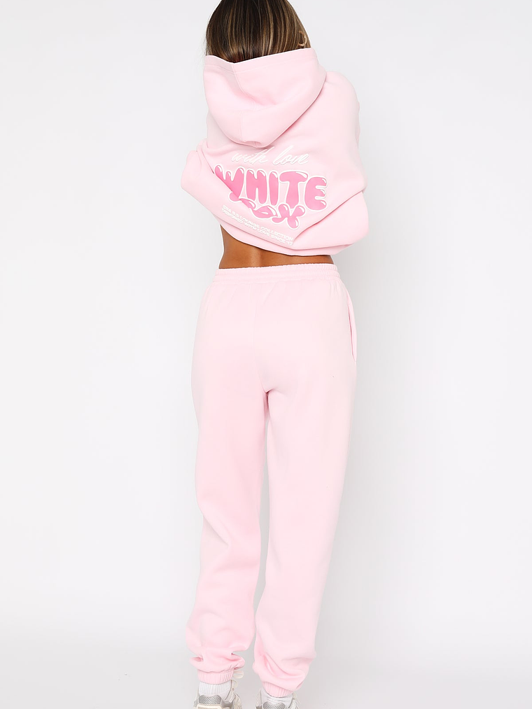 With Love Always Sweatpants Baby Pink 4