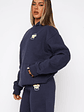 With Love For You Oversized Hoodie Navy - thumbnail 3