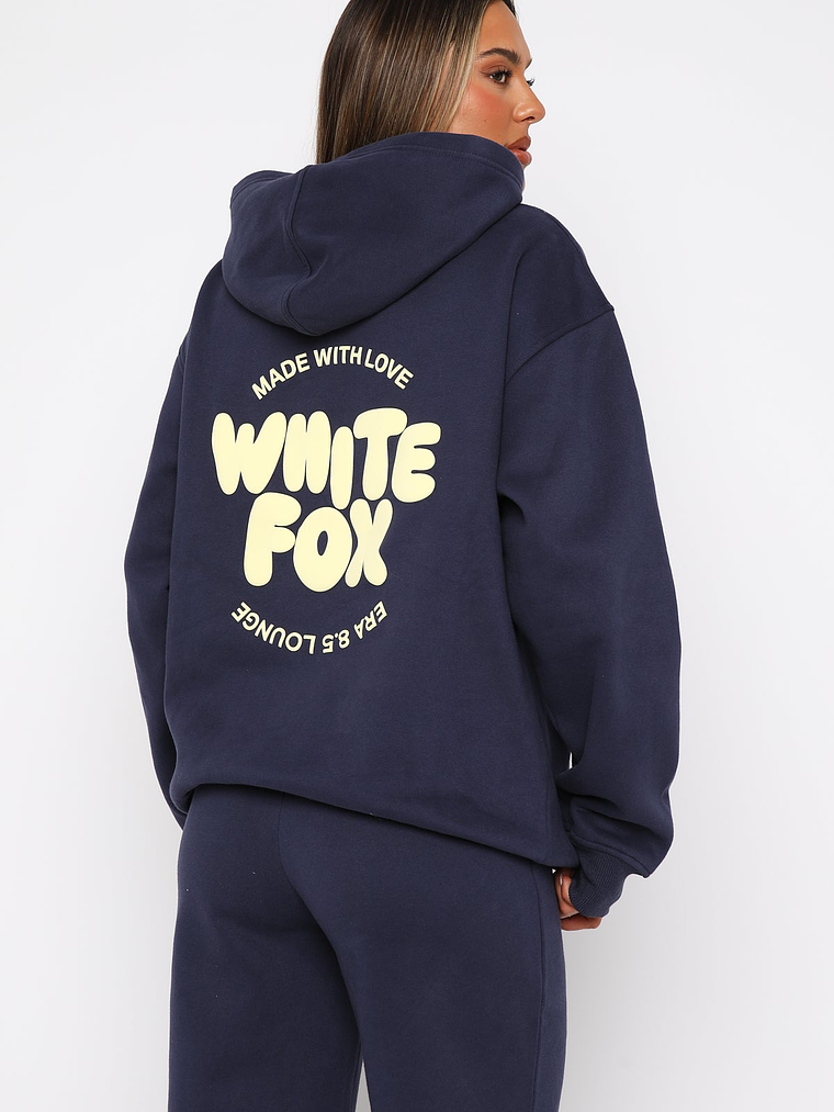 With Love For You Oversized Hoodie Navy 4