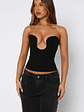 On The Town Bustier Black - thumbnail 2