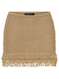 Cha Cha Knit Mini Skirt Gold - thumbnail 6
