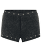 Lost Souls Booty Shorts Washed Black - thumbnail 6