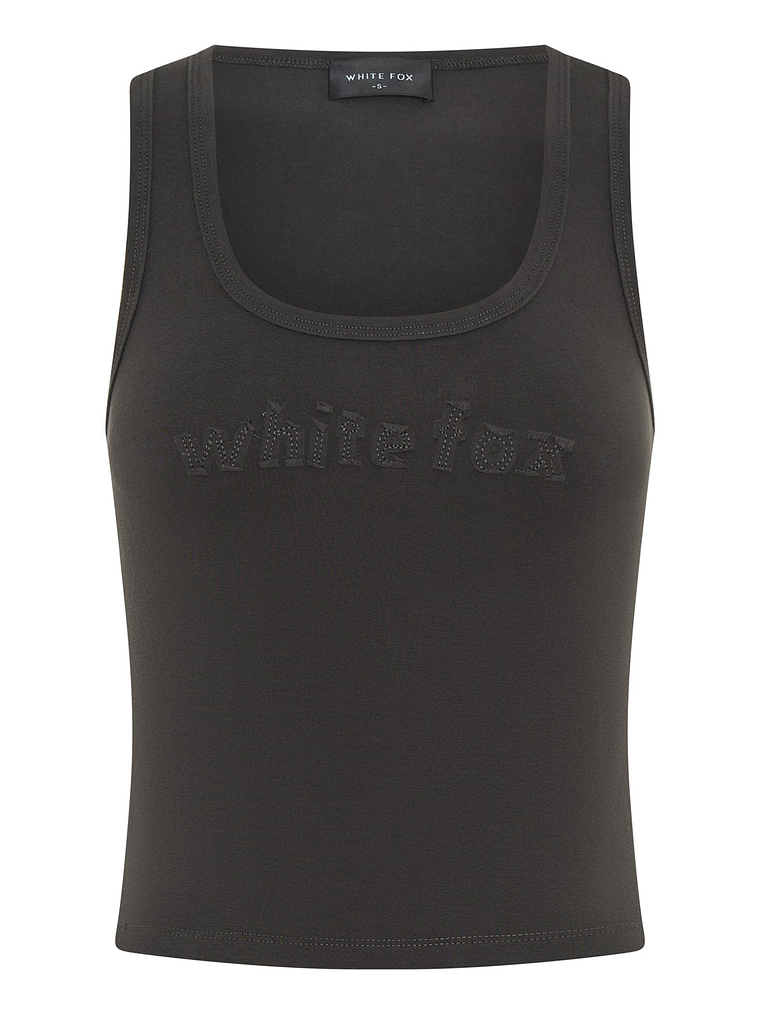 From The Archives Lexi Tank Charcoal 5