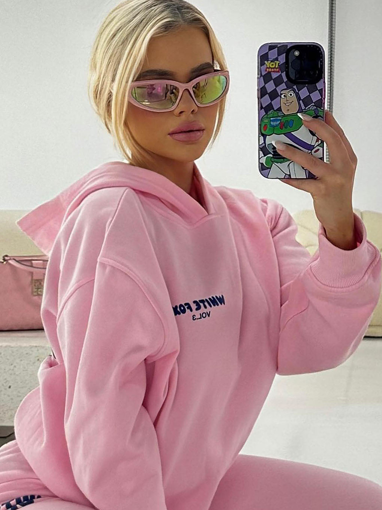 Offstage Hoodie Posy Pink 8