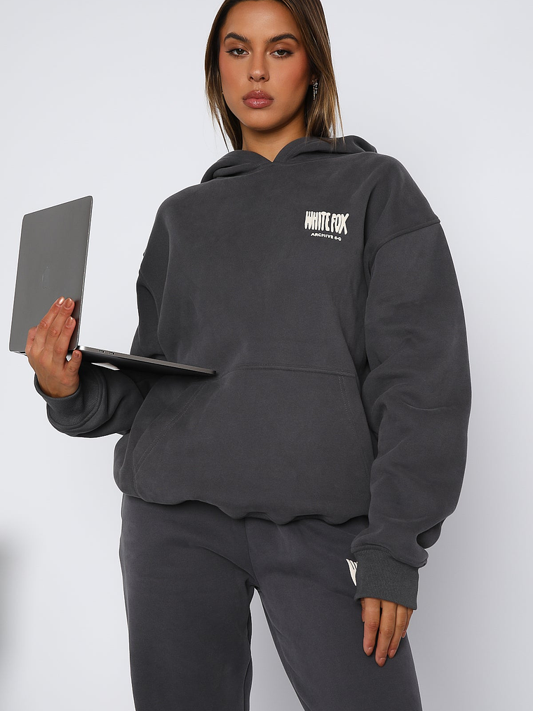 Archive 6.0 Oversized Hoodie Ash 2