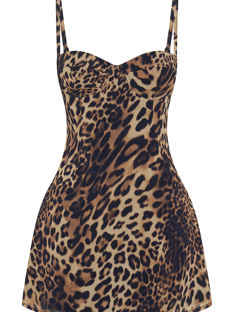 In The Back Of My Mind Mini Dress Leopard 6