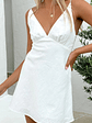 Halina Mini Dress - White - thumbnail 1