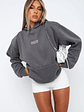 In Transit Oversized Hoodie Volcanic - thumbnail 2