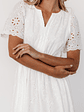 Hyacinth Eyelet Maxi Dress | Off White - thumbnail 2
