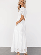 Hyacinth Eyelet Maxi Dress | Off White - thumbnail 3