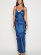 Inara Navy Ruffle Maxi Dress - thumbnail 2