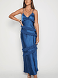 Inara Navy Ruffle Maxi Dress - thumbnail 3