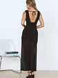 Honey Drizzle Mesh Maxi Dress - thumbnail 4