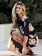 Halston Maxi Dress | Navy + Blush - thumbnail 3