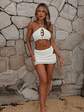Jesse Mini Skirt White - thumbnail 3