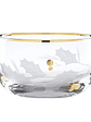 Holiday Gold Glass Nut Bowl - thumbnail 3