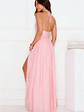 Hibiscus Hues Halter Maxi Dress - thumbnail 7
