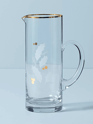 Holiday Gold Pitcher