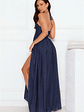 Hibiscus Hues Halter Maxi Dress - thumbnail 9