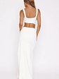 It Feels Wrong Maxi Dress Off White - thumbnail 4