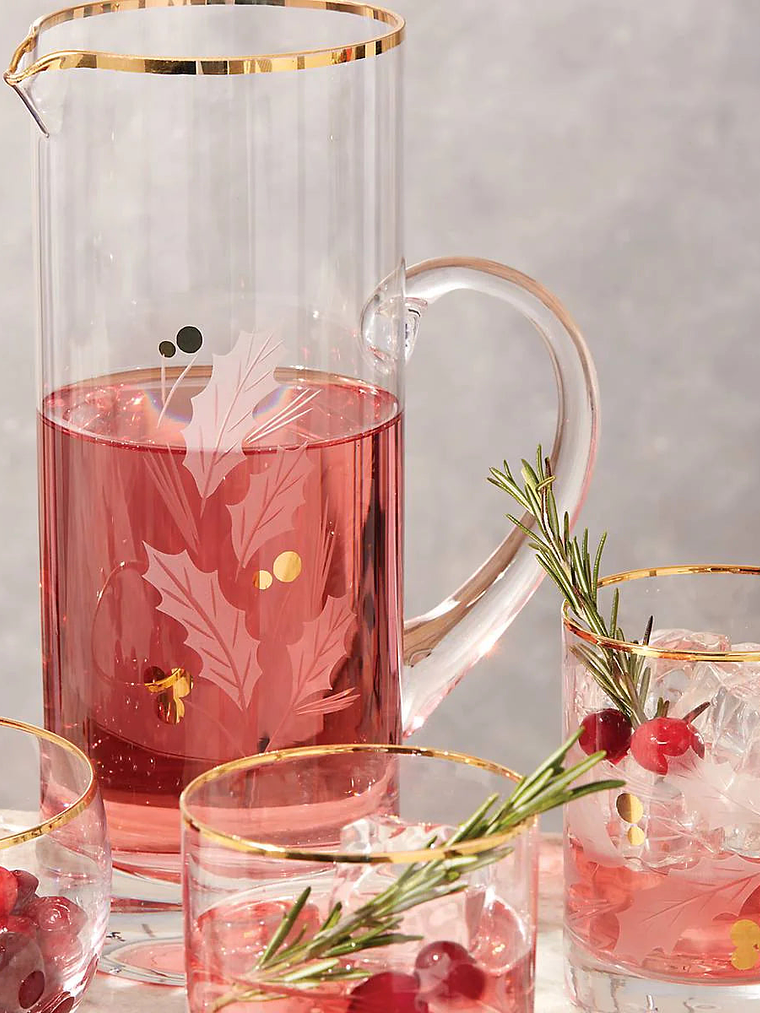 Holiday Gold Pitcher 4