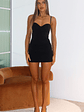 I Know You Tried Mini Dress Black - thumbnail 1
