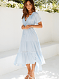 High Above The Clouds Midi Dress Blue - thumbnail 5