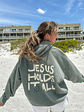 Jesus Holds It All Unisex Hoodie - thumbnail 1