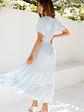High Above The Clouds Midi Dress Blue - thumbnail 6