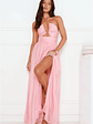 Hibiscus Hues Halter Maxi Dress - thumbnail 14