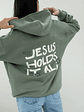 Jesus Holds It All Unisex Hoodie - thumbnail 4