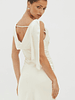 It's A Date Cowl Neck Maxi Dress Pearl - thumbnail 4