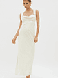 It's A Date Cowl Neck Maxi Dress Pearl - thumbnail 5