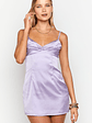 Honey Lilac Mini Dress - thumbnail 2