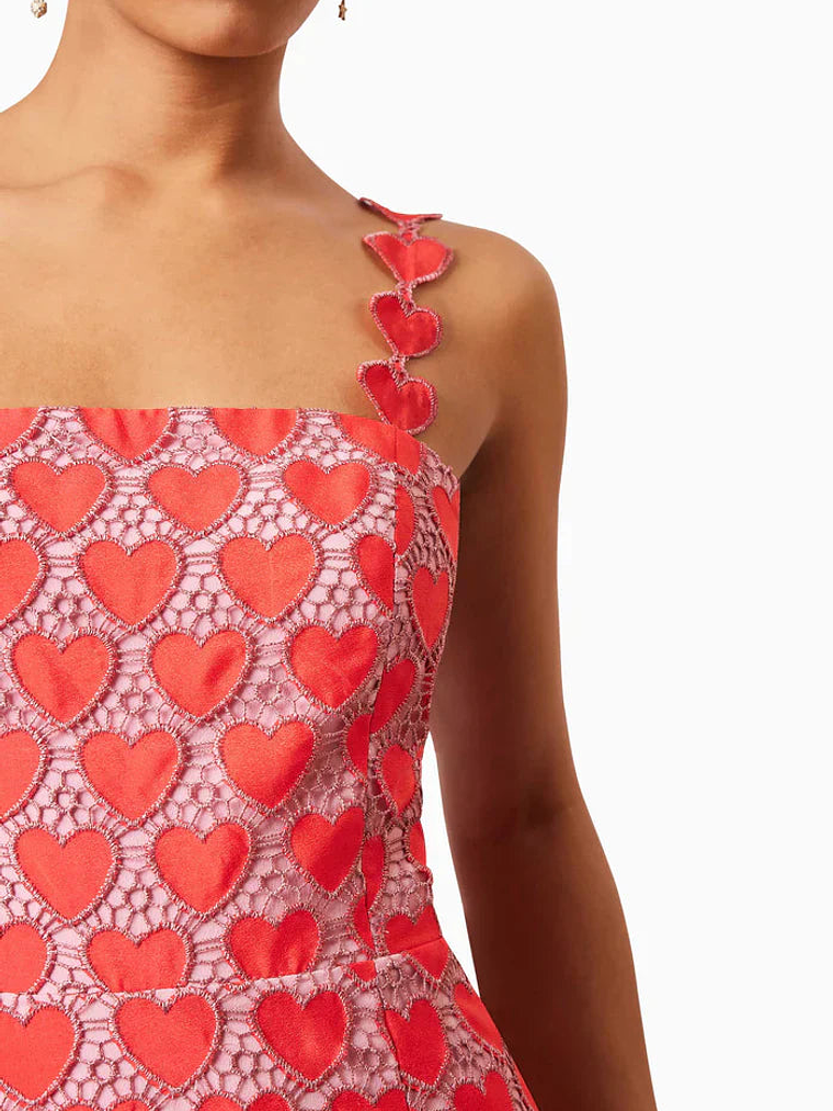 Heartthrob Mini Dress In Red 6
