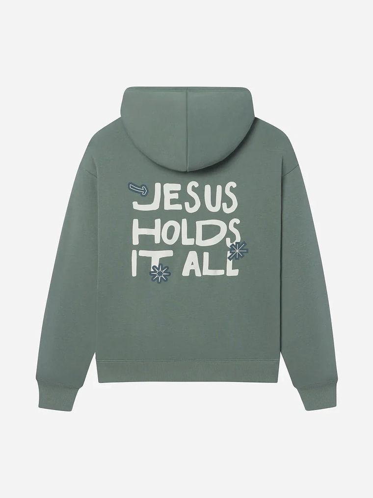 Jesus Holds It All Unisex Hoodie 11