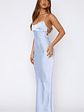 It's Not The Same Maxi Dress Baby Blue - thumbnail 3