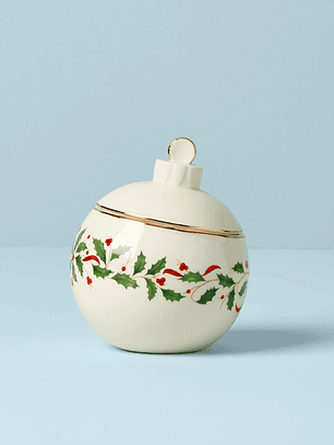 Holiday Ornament Candy Jar