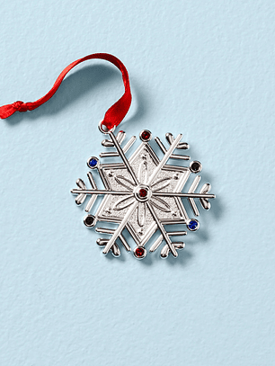 Jeweled Snowflake Ornament