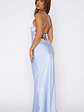 It's Not The Same Maxi Dress Baby Blue - thumbnail 4