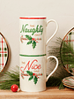 Holiday Naughty & Nice Mugs, Set of 2 - thumbnail 4