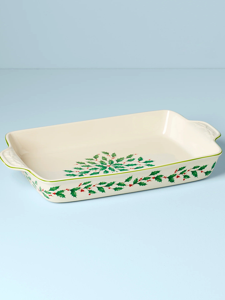 Holiday Rectangular Baker 1